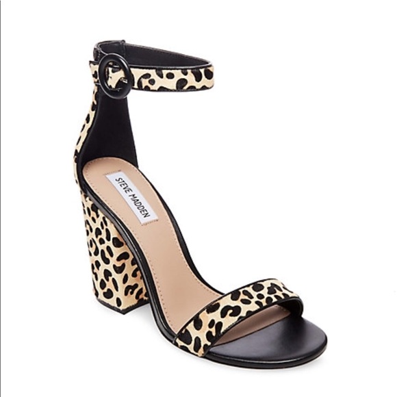 Steve Madden Friday-L Cheetah/Leopard print heel - Picture 2 of 4